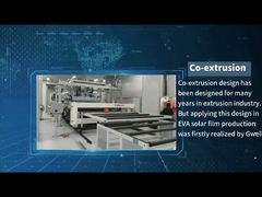 EVA Cast Film Extrusion Line Untuk Solar Panel Encapsulation