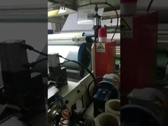 Perangkat bantu untuk jalur ekstrusi film surya: penggulung manual