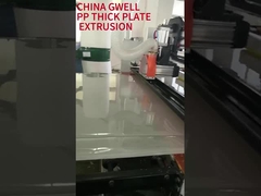 Mesin ekstrusi pelat tebal 3-8mm PP