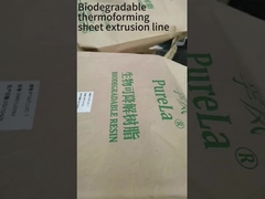 Mesin ekstrusi lembaran termoforming biodegradable