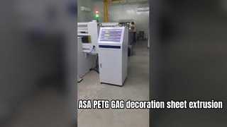Garis ekstrusi lembar dekorasi ASA/GAG
