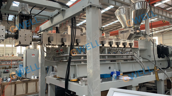 Beli Plastic Pet Sheet Extruder PP Stationery Sheet Extrusion Membuat Mesin Sheet Roll Extruder online manufacture