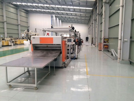 Beli Gantikan film dekoratif PVC tradisional, mesin produksi film dekoratif PETG tertipis 0,15mm, dengan unit pelapisan online, tekstur glossy/matte online manufacture