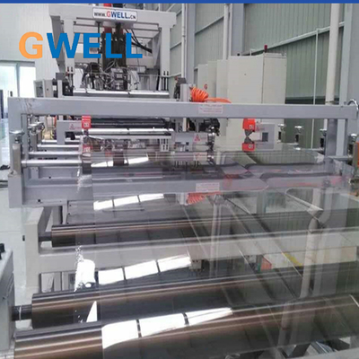 Beli 1000mm Mesin Pembuat Extruder Lembar Dekoratif Multi-Fungsi PET online manufacture