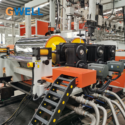 Beli Lini Produksi Lembaran Plastik PET 1500mm Membuat Mesin Peralatan Extruder online manufacture