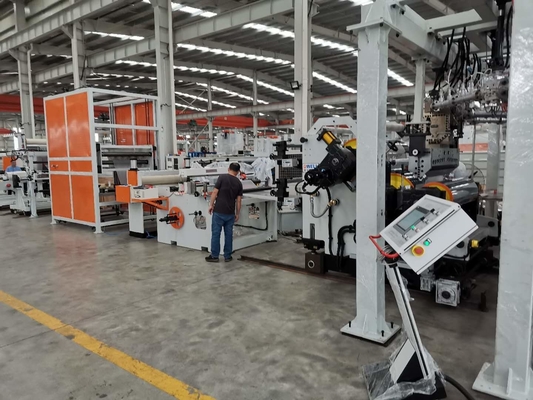 Beli 90mm Single Screw Plastic Extruder Machine Mesin pembuatan lembaran PET PP PS PVC ABS online manufacture