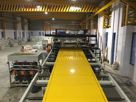 Beli Advanced Door Wall Panel ASA PVC Profile Extrusion Machine Line 350kg/H online manufacture