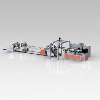 Beli Panel dinding pintu ASA Pvc Profile Extrusion Machine Line 350kg/H online manufacture