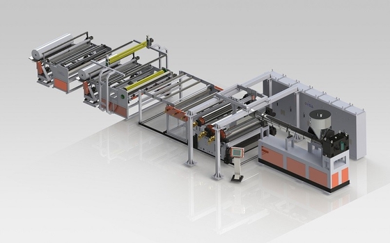 Beli PVB Film Production Line PVB Bangunan Mobil Mesin Ekstrusi Film Kaca online manufacture