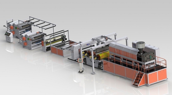 Beli ASA PVC Board Extrusion Line 350kg/H Door Wall Panel Single Screw Extruder online manufacture