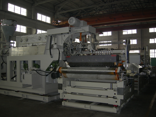 Beli Tiga Lapisan Tpu Cast Film Membuat Mesin Ekstrusi Single Screw Extruder online manufacture