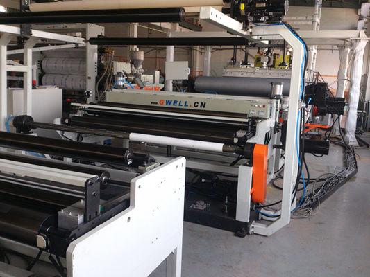 membeli Proyek Turnkey Enkapsulasi Modul Surya GWELL: Dari Resep Material hingga Desain Pabrik Produksi: Lini Ekstrusi Film Cor EVA / POE Untuk Enkapsulasi Panel Surya Kecepatan Lini Maksimum 16m/S online manufacture