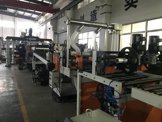 Beli ABS PP HDPE Board Extrusion Line untuk 1000-2000mm Lebar dan ketebalan 3-50mm Korosi tahan lembaran plastik online manufacture