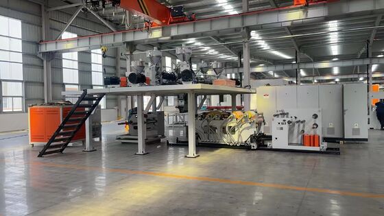 Beli PP-EVOH 5-7 Layer Sheet Extrusion Line untuk High Barrier Sheet dengan Lebar 800-1500mm Yogurt Cup Making Machine online manufacture