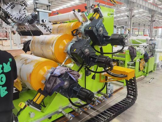 membeli Mesin Ekstrusi Lembaran PP Kapasitas Tinggi dengan Lebar 800-1500mm dan Ketebalan 0.2-1.5mm untuk Output 300-1000kg/jam online manufacture