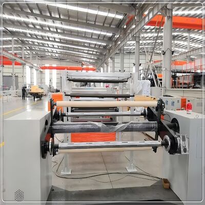 Beli Garis Ekstrusi Lembar Dekoratif PETG dengan Kapasitas Output 400kg/H, Ukuran 1220*2440*1mm dan Struktur Tiga Lapisan G-A-G online manufacture
