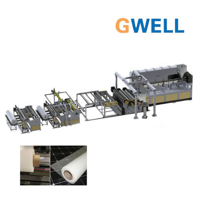 Beli Lini Produksi POE Solar Film Mesin Pembuat Film POE Penyegelan Panel PV online manufacture