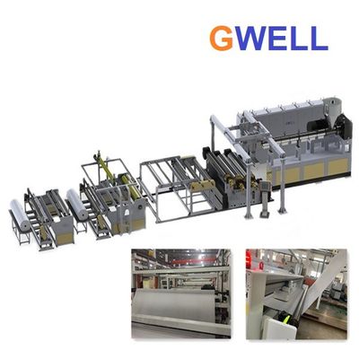 Beli Lini Produksi Film Enkapsulasi Panel Surya EVA 0,45mm EVA Extruder 15m/mnt online manufacture