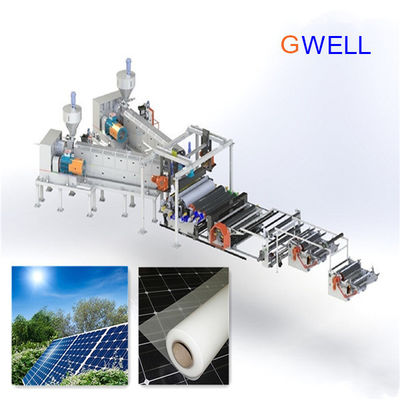 Beli EVA / POE Solar Photovoltaic Packaging Film Line Produksi 0.3 - 1mm Ketebalan online manufacture