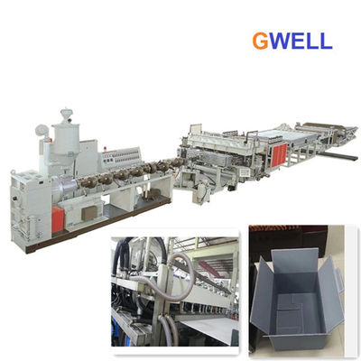 Beli PE Hollow Board Extrusion line PE Lattice Board Mesin Produksi Twin Screw Extruder online manufacture