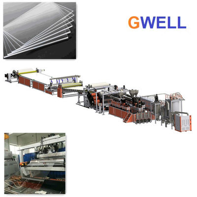 Beli Mesin Produksi Lembar Transparan MS MS Board Extrusion Line Single Screw Extruder online manufacture