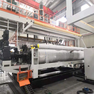 Beli 350mm Plastik Pvc Profil Extrusion Line Untuk Konstruksi Gabungan 400-550KG/H online manufacture