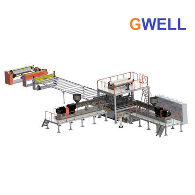 Beli Pvc Waterproofing Film Lini Produksi Mesin Pembuat Lembar Bukti Air PVC online manufacture