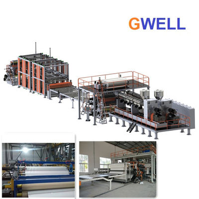Beli TPO Waterproofing Membrane Sheet Membuat Mesin TPO Water Proof Film Extrusion Line online manufacture