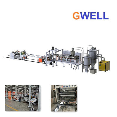 Beli Mesin Produksi Lembar Dekoratif PETG APET Sheet Extrusion Line 600KG H online manufacture