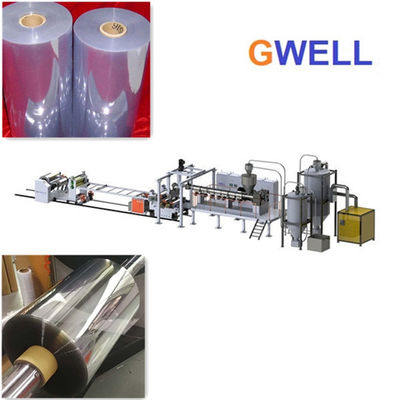 Beli Mesin Pembuat Lembar PETG Lini Produksi Film Transparan PET Twin Screw Extruder online manufacture