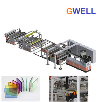 Beli Mesin Pembuat Lembaran Kaca PVB PVB Interlayer Film Extrusion Line Machine Penjualan Langsung Pabrik online manufacture