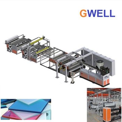 Beli PVB Termoplastik Polyvinyl Butyral Cast Film Extrusion Line 700KG H online manufacture