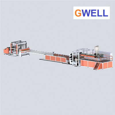 Beli Mesin Pembuat Lembaran Pvc Lembut Transparan 0.4mm Pvc Single Screw Extruder online manufacture