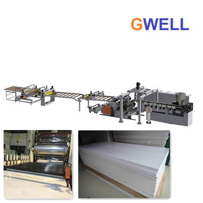 Beli 8mm tebal PMMA ABS Sheet Extrusion Line Mesin Ekstrusi Papan Sekrup Tunggal online manufacture