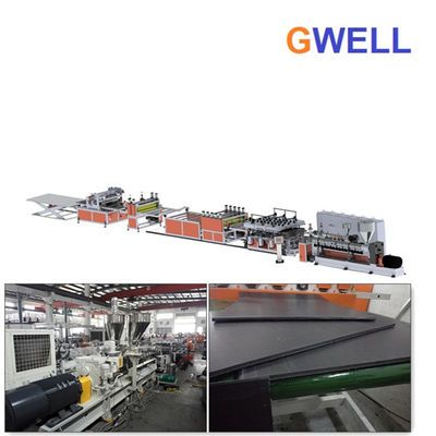 Beli Mesin Lembar Profil Berongga PE Lini Produksi PP Hollow Build Board online manufacture