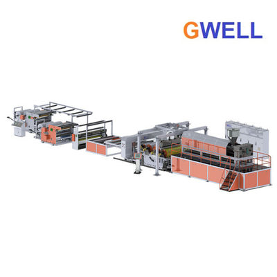 Beli TPU Co Extrusion Cast Film Line untuk Bahan Dalam Sepatu Mainan Tiup online manufacture