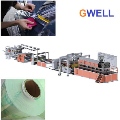 Beli Tiga Lapisan Tpu Extrusion Cast Film Membuat Mesin Single Screw Extruder online manufacture