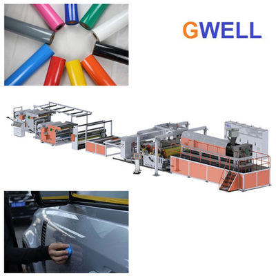 Beli TPU Cast Film Extrusion Line Mesin Pembuat Film Ganda TPU Single Screw Extruder online manufacture
