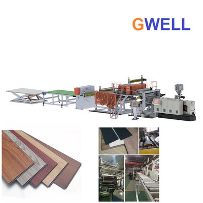 Beli Lini Produksi Lantai PVC Proses Pembuatan Mesin Pembuat Lantai PVC online manufacture