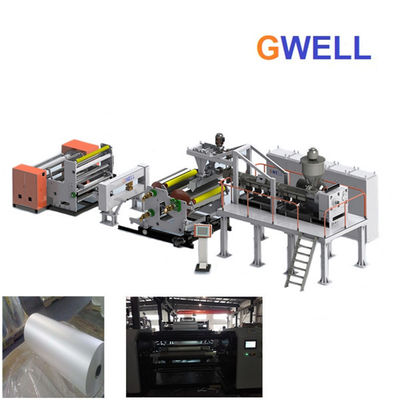 Beli PVDF Solar Backplane Cast Film Line Produksi Mesin Ekstrusi Film PVDF Sekrup Tunggal online manufacture