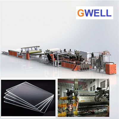 Beli Garis produksi lembaran PC khusus 200kg/H 300kg/H 450kg/H online manufacture