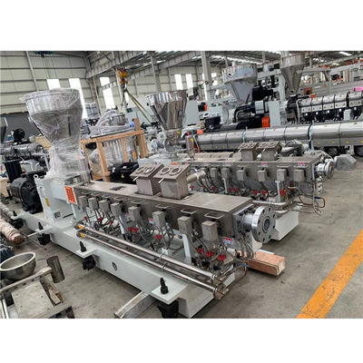 Beli 85mm Kunci Co Rotating Twin Screw Extruder Campuran melelehkan online manufacture