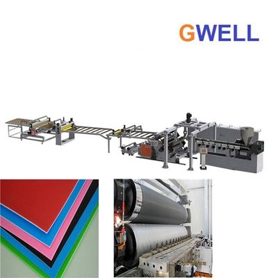 Beli HDPE Thick Board Extrusion Line mesin produksi HDPE Sheet online manufacture