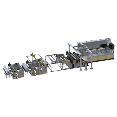 Beli Plastik EVA Cast Film Extrusion Line 2200mm Untuk Kaca Keamanan Mobil online manufacture