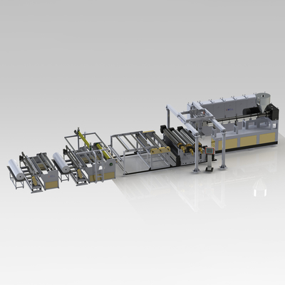 Beli EPE Solar Film Extrusion Line Mesin Produksi Film EVA / POE Co-Extrusion Film Machine online manufacture