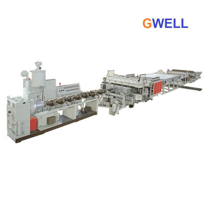 Multiwall PP Hollow Profile Extrusion Line Digunakan Untuk Kotak Lipat Buah