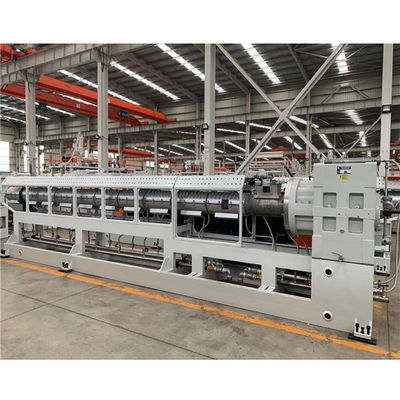 120mm PE PVC PC PMMA Single Screw Extruder Machine Fasilitas Tambahan