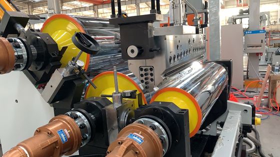 Jalur Ekstrusi Lembar Pembentuk Vakum PET Untuk Paket Pencetakan Thermoforming